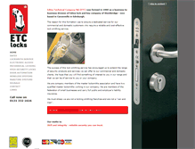 Tablet Screenshot of etc-locks.com